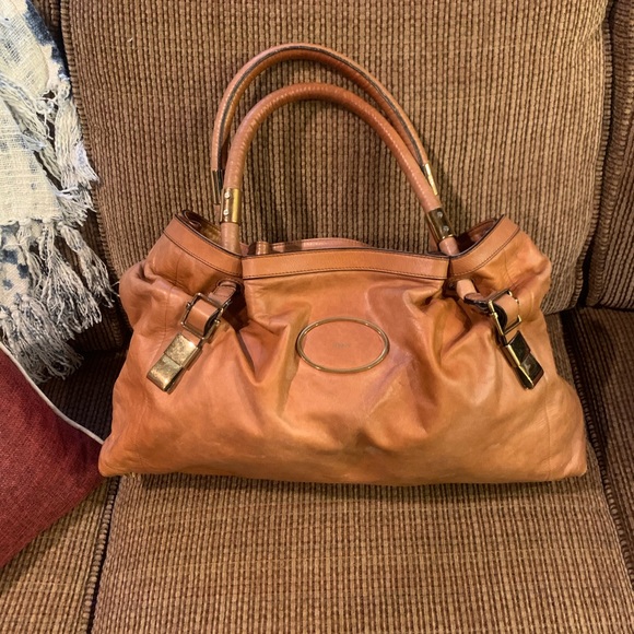 Chloe Victoria leather tote - Picture 2 of 16